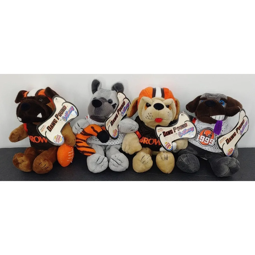 Burger King Cleveland Browns Dawg Pound Set 8